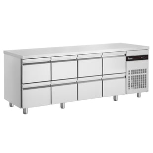 Inomak Koelwerkbank 1/1 GN met 8 lades - PNRP2222