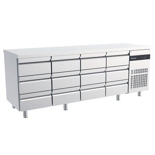 Inomak Koelwerkbank 1/1 GN met 12 lades - PNRP3333