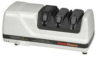 LACOR 69141 Afilador de Cuchillos Eléctrico, Cuatro ranuras con ventosa