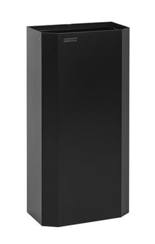 Mediclinics | Afvalbak open 40 liter zwart - AC-11033