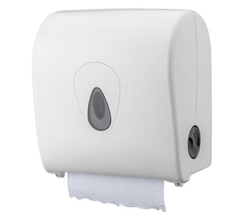 PlastiQline | Handdoekroldispenser kunststof wit mini - AC-14170