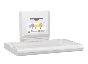 Mediclinics | Babyverschoontafel horizontaal wit - AC-14310