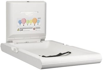 Mediclinics | Babyverschoontafel verticaal wit - AC-14315