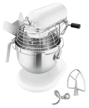 Bartscher | KitchenAid 5KSM7990XEWH wit 6,9L