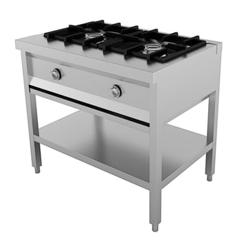 Combisteel | Pannenkoekentafel 2-pits - CMBI-7003.0905