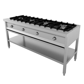 Combisteel | Pannenkoekentafel 4-pits - CMBI-7003.0915