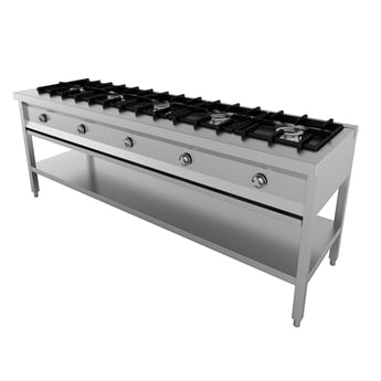 Combisteel | Pannenkoekentafel 5-pits - CMBI-7003.0920