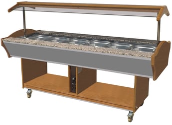Combisteel | Warm buffet gn 6/1 - CMBI-7077.0030