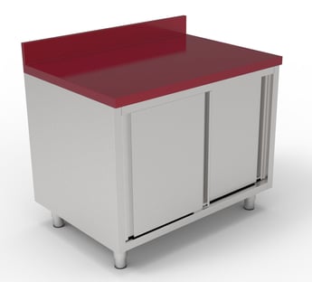 Combisteel | 700 snij werktafel schuifdeuren 1600 - CMBI-7333.1625