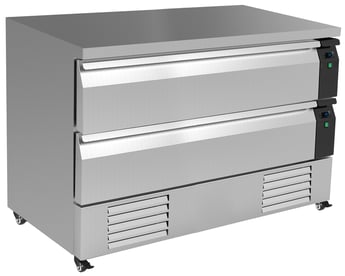 Combisteel | Koel/vrieswerkbank omschakelbaar 2 laden 6x 1/1gn - CMBI-7450.0245