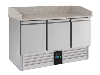 Combisteel | Pizzawerkbank 3 deuren energy line  uitgevoerd met verdamper - CMBI-7450.5220