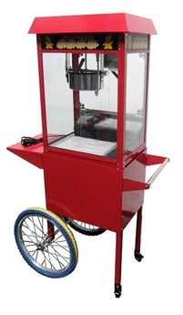 Combisteel | Popcornmachine incl. wielen - CMBI-7455.0815