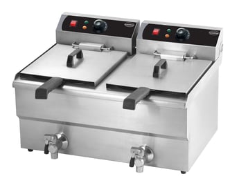 Combisteel | Elektrische tafelfriteuse 2x10 l - CMBI-7455.1007