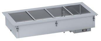 Combisteel | Drop-in bain-marie 4/1 - handmatig water vullen - CMBI-7495.0320