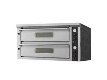 Combisteel | Elek. pizzaoven dubbel 2 x 6 - CMBI-7548.0105