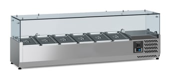 Combisteel | Gekoelde opzetvitrine 1/3 gn x 6 - CMBI-7950.5127