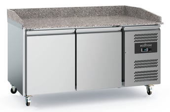 Combisteel | Pizzawerkbank 2 deurs  met wielen - CMBI-7950.5135