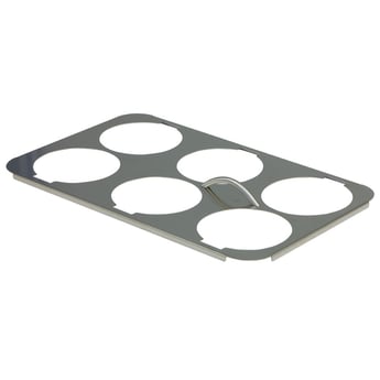 Diamond | Anti kantelstruktuur 6 korven Ø 135 mm | A22/SPC