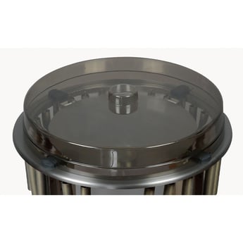 Diamond | Transparant deksel voor verwarmde bordenlowerator Ø 310 mm | C-THN