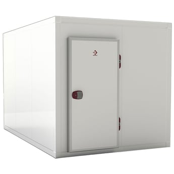 Diamond | Combi koelkamer ISO 100, binnen afmetingen 2230 x 2630 & 2230 x 1830 xh 2230 mm  (13,08 + 9,1m³) | C2310/XBF-COMBI