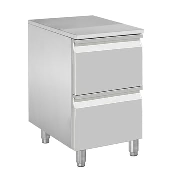 Diamond | Meubel voor deegbollen,  2 neutrale laden (8x bakken 600x400) | CATP/P9