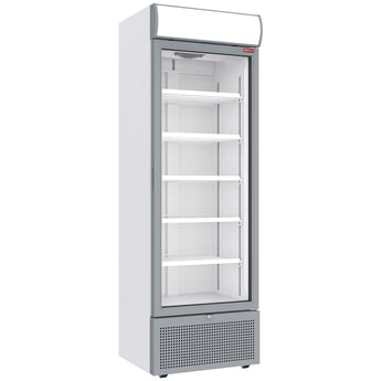 Diamond | Positieve gekoelde vitrine 494 liter WIT met lichtbak | CLP52-SW