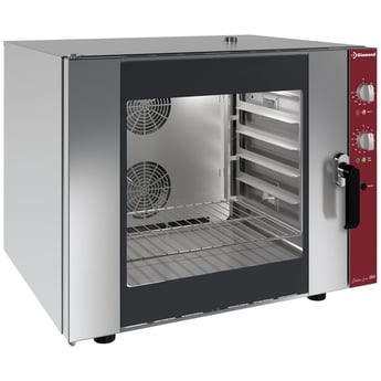 Diamond | Elektrische convectieoven 6x 600x400 mm + manuele bevochtiger | CPE664-BG