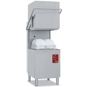 Diamond | Kapvaatwasser mand 500x500 mm "Full Hygiene", met doorlopende ontharder | DCS9/6-AC