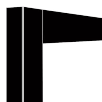 Diamond | Deco knooppunt 2x530Lt. zwart mat  | DE53-U-NR/N