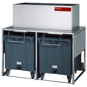 Diamond | Opslagbakken met wielen van 2x 108 kg | DROLBIN/50-90