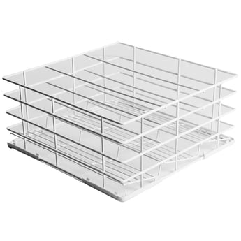 Diamond | Mand voor glazen Ø110 mm, 400x400 mm Rilsan | DVR-44/110