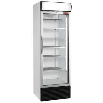 Diamond | Statische/geventileerde negatieve T° vitrine, 500 liter, met lichtbak | E50NC/R2-LIQ