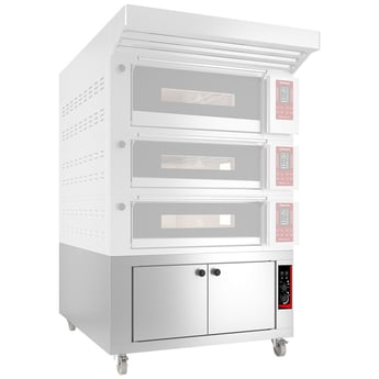 Diamond | Elektrische warmkast voor ovens op wielen met bevochtiger | ET4H-70