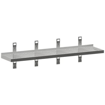 Diamond | Geperforeerd wandrek met 4 steunen en 4 rails | G203-SE3