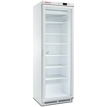 Diamond | Statische vrieskast, glazen deur, 400 liter. wite | NFT402-R2/G-2EME