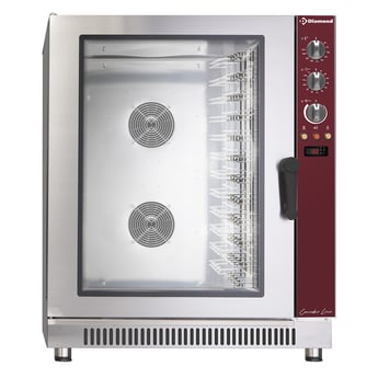 Diamond | Convectie oven op gas, 12x EN(GN) automatische bevochtiger | PFG-122/P