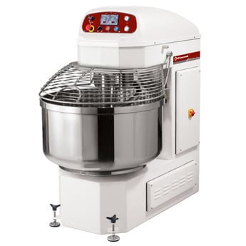 Diamond | Automatische bakkerstrog spiraal, 2 snel., 2 timers, 2 motoren, 250 Kg. | PSB-252MI/2V
