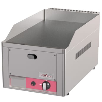 Diverso by Diamond | Vlakke braadplaat op gas 4 kW | WR-FTG-Z1