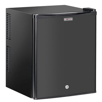 Diverso by Diamond | Mini-bar volle deur, 40 liter - ZWART | WR-MBM1-40-2EME