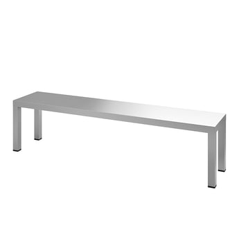 Gastro Inox | Etagère van roestvrijstaal, 2000(l)x300(d)x350(h)mm - GI-303.311