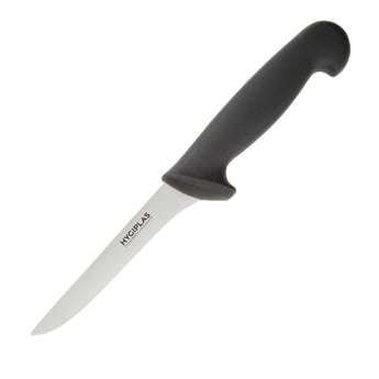 Hygiplas | uitbeenmes 12,5cm zwart