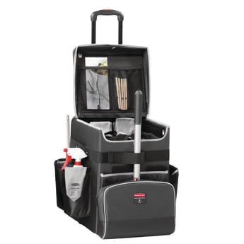 Rubbermaid | Quick Cart stoffen schoonmaakwagen medium