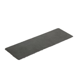 Olympia | leistenen serveerplankjes 30x10cm (4 stuks)