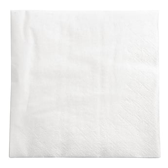 Fasana | papieren cocktailservetten wit 24x24cm (1500 stuks)