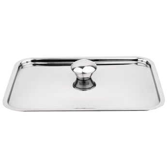 Olympia | deksel voor mini RVS braadpan