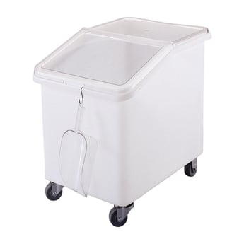 Cambro | mobiele ingrediëntenbak wit 140Ltr