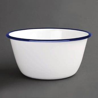 Olympia | Enamel emaille schaaltjes 15,5cm (6 stuks)