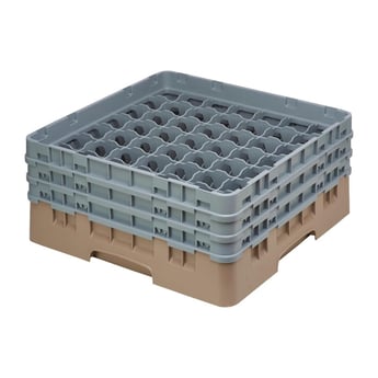Cambro | Camrack vaatwaskorf met 49 compartimenten max. glashoogte 17,4cm