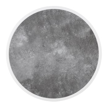 Bolero | Rond Tafelblad Van Glasvezel, Donker Steeneffect, 580mm