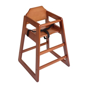 Bolero | houten kinderstoel donkerbruin